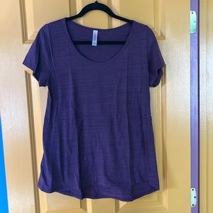 Lularoe Classic T Heathered Purple